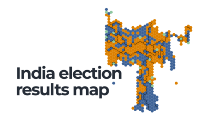Mapping the results of the India election 2024